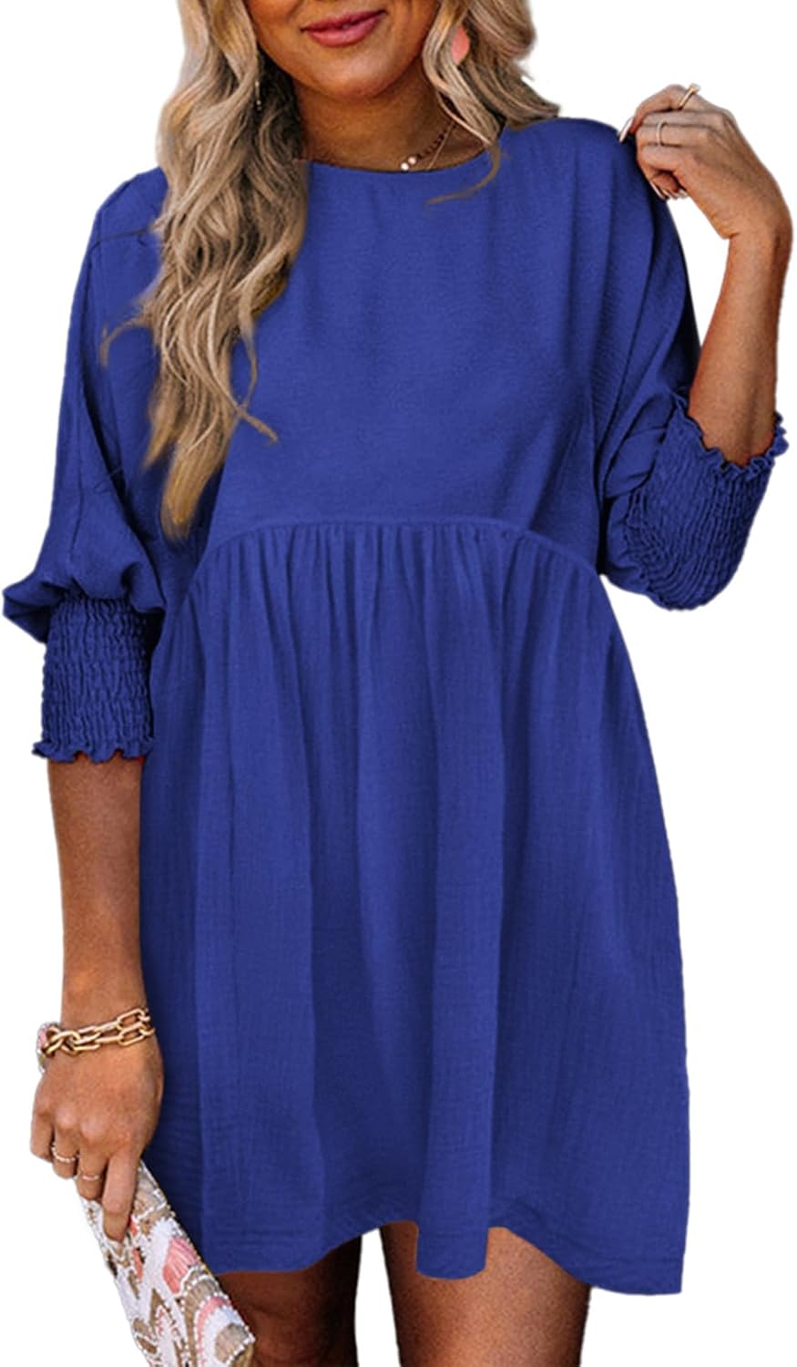 Rayén™ Vestido Fruncido de Verano