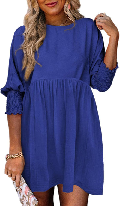 Rayén™ Vestido Fruncido de Verano