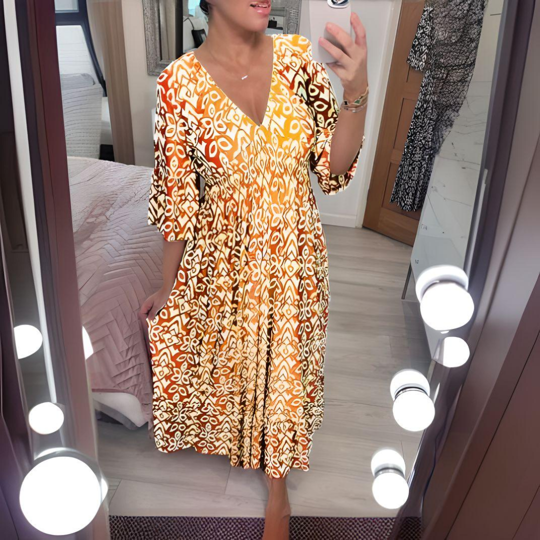 Vestido Boho Maxi Valeria™