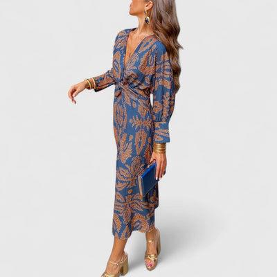 Vestido Midi Cruzado Demetria™