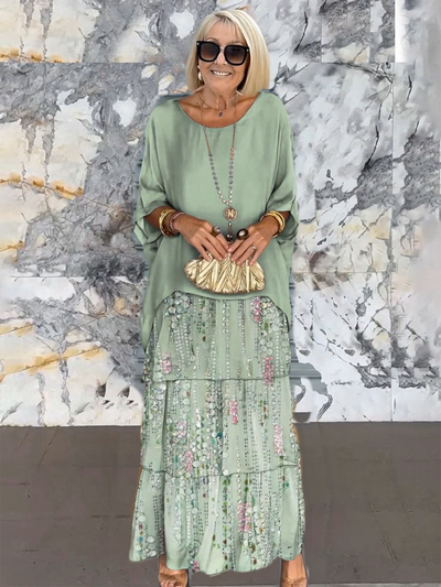 Rocío™ Vestido Trébol Degradé