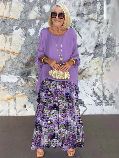 Rocío™ Vestido Trébol Degradé