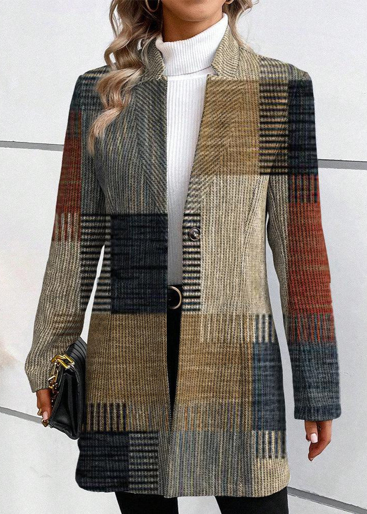 Blazer Elegante de Cuadros Modernos Sofía™