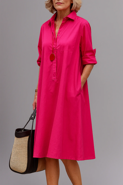 Loreto™ Vestido Geométrico Midi