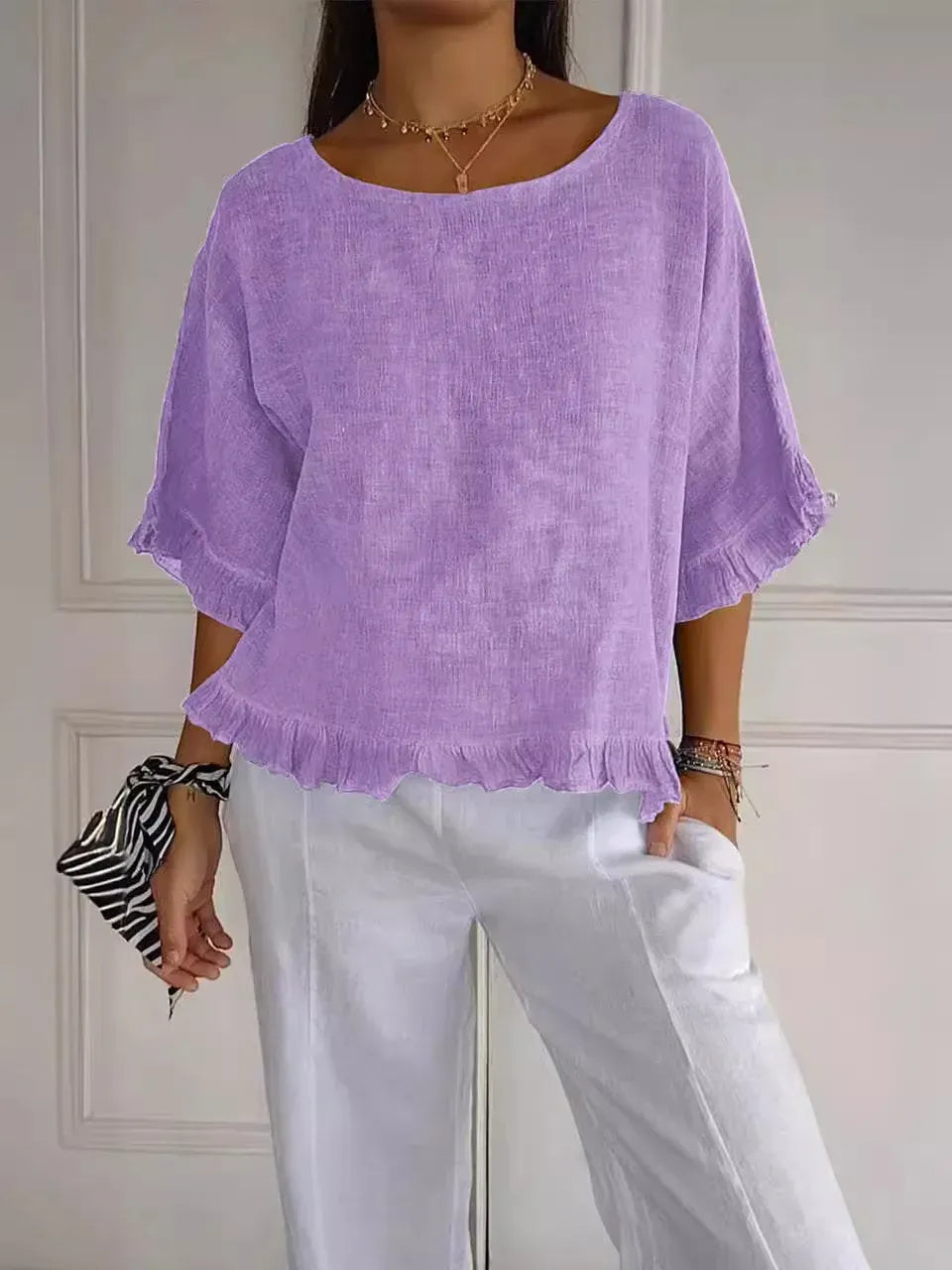 Isidora™ Blusa Casual Elegante Mujer
