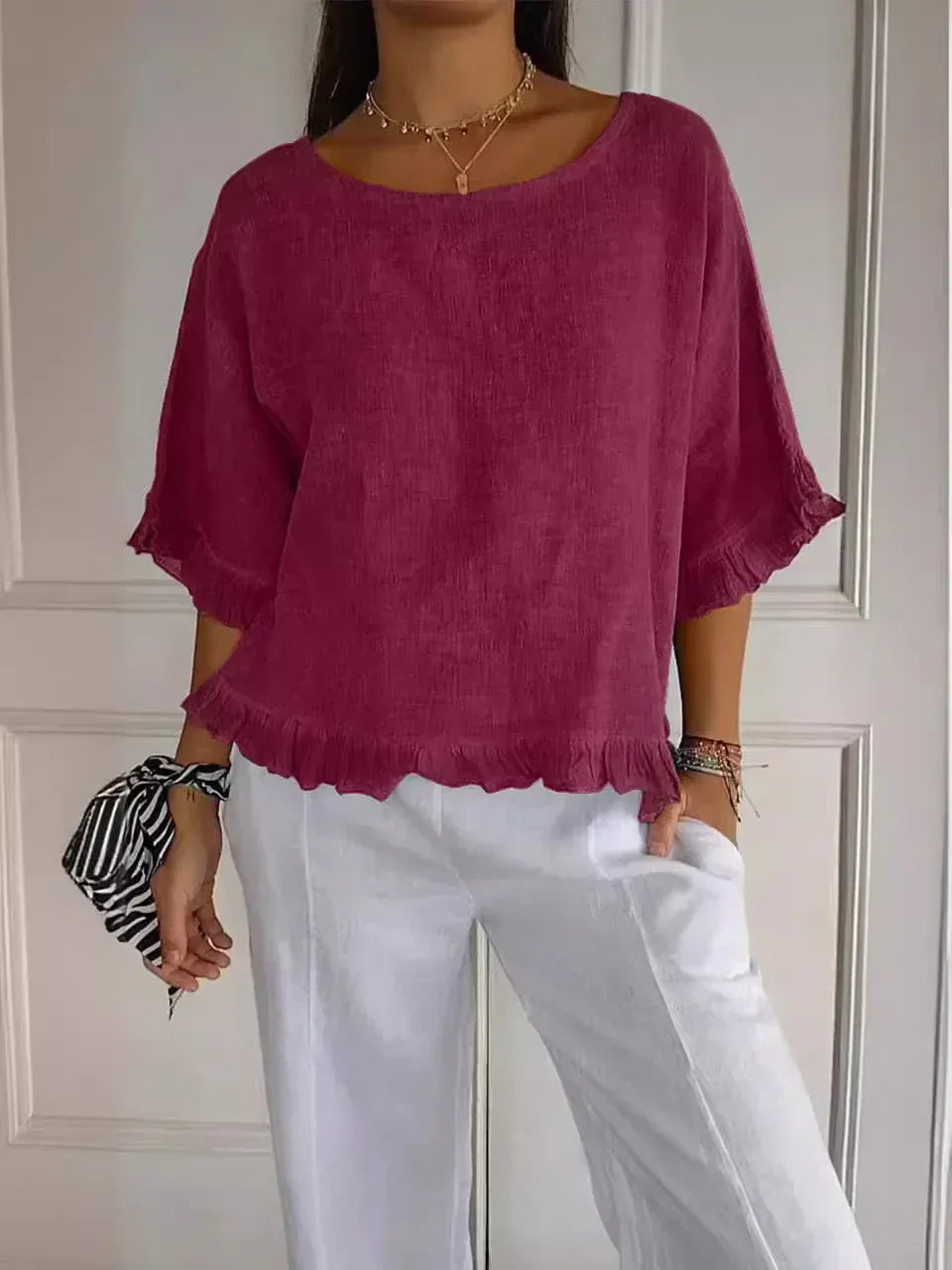 Isidora™ Blusa Casual Elegante Mujer