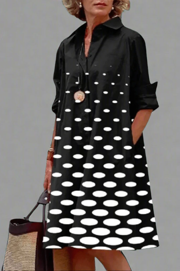 Loreto™ Vestido Geométrico Midi