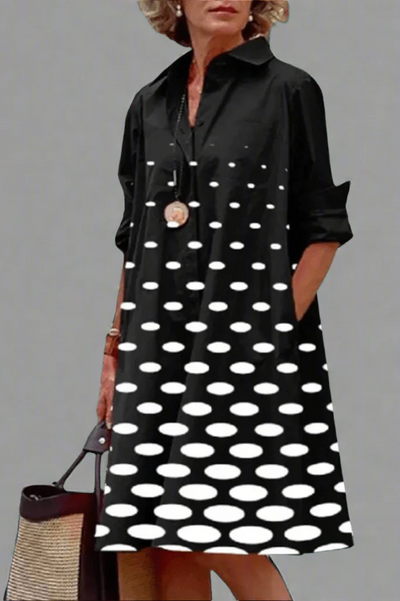 Loreto™ Vestido Geométrico Midi