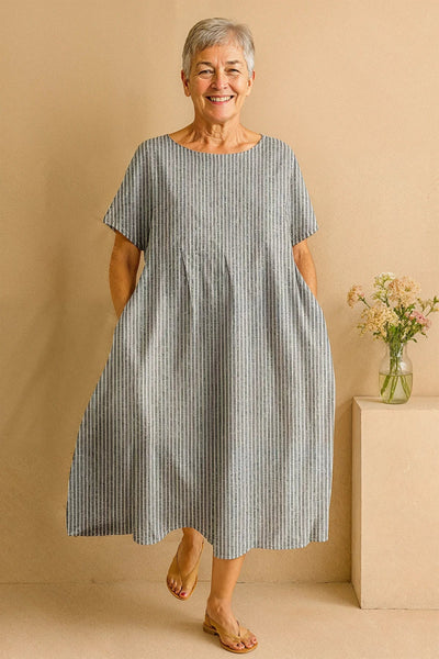 Paz™ Vestido Favorece Abdomen
