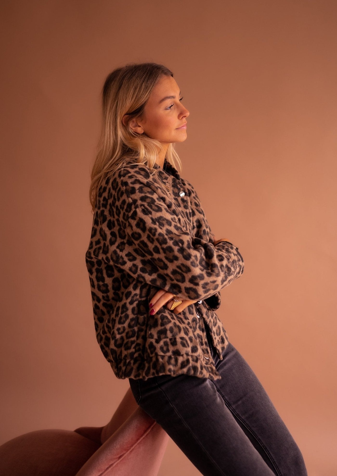 Constanza™ Chaqueta Animal Print