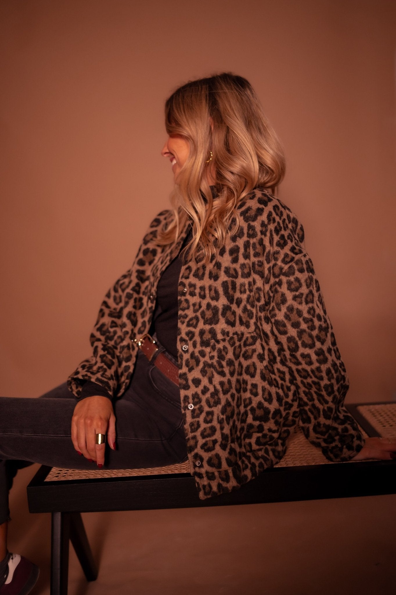 Constanza™ Chaqueta Animal Print