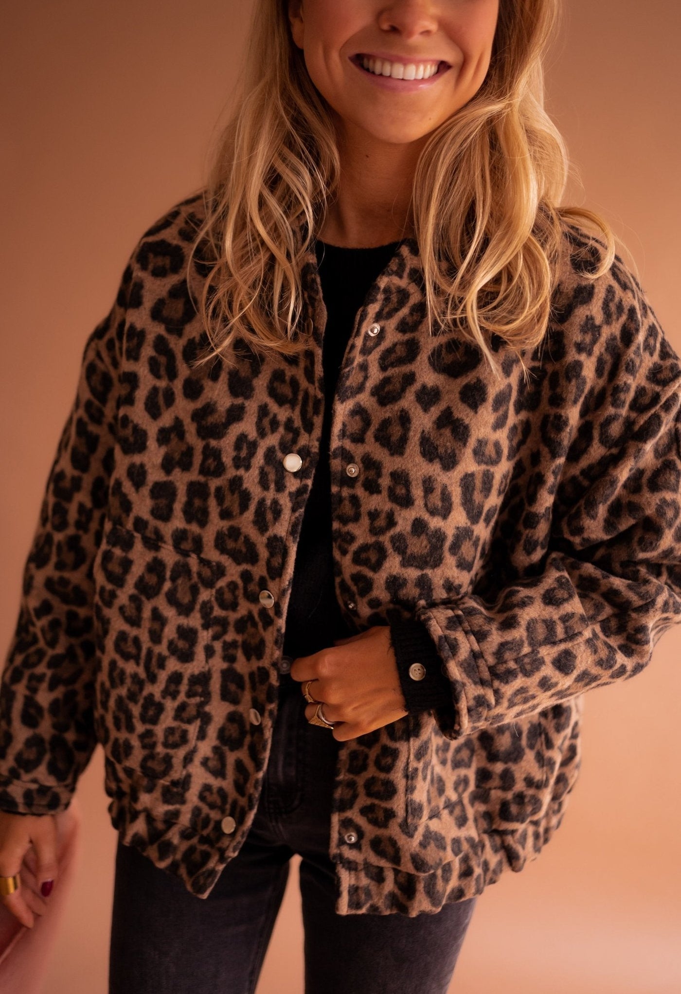 Constanza™ Chaqueta Animal Print