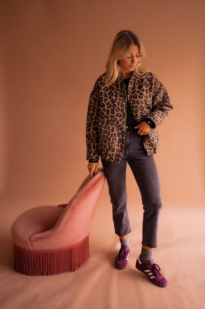 Constanza™ Chaqueta Animal Print