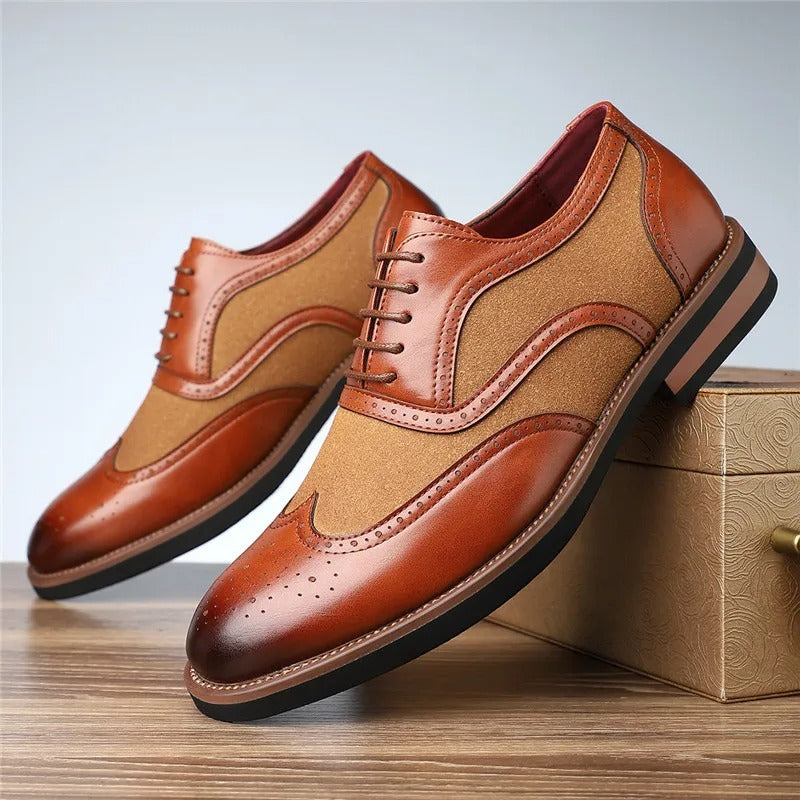 Daan™ Zapatos Brogue Dos Tonos
