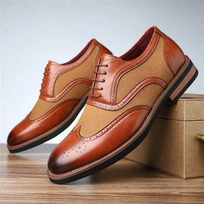 Daan™ Zapatos Brogue Dos Tonos