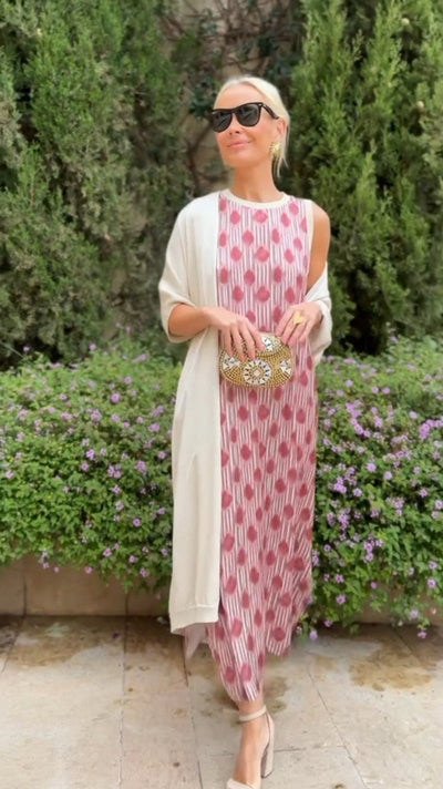 Vestido Largo con Estola Leonor™