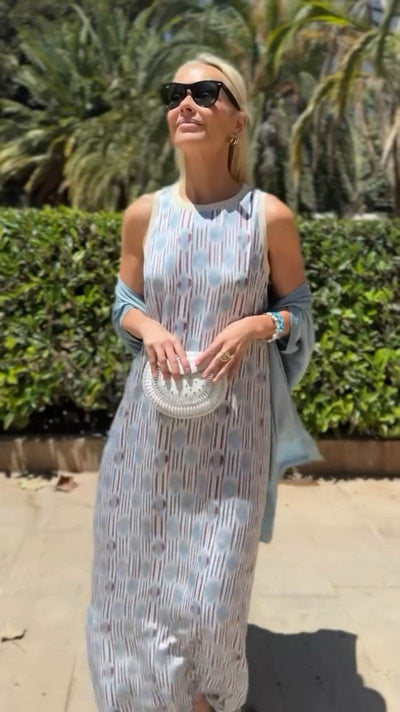 Vestido Largo con Estola Leonor™