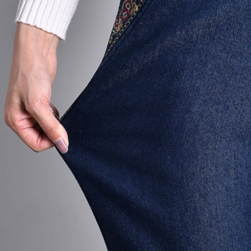 Rayén™ Jeans Mujer Cintura Elástica