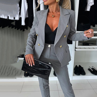Conjunto Elegante Blazer y Pantalón Francisca™