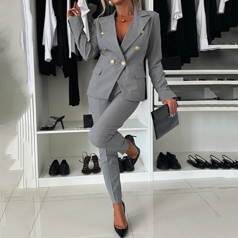 Conjunto Elegante Blazer y Pantalón Francisca™