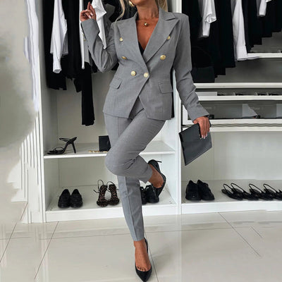 Conjunto Elegante Blazer y Pantalón Francisca™
