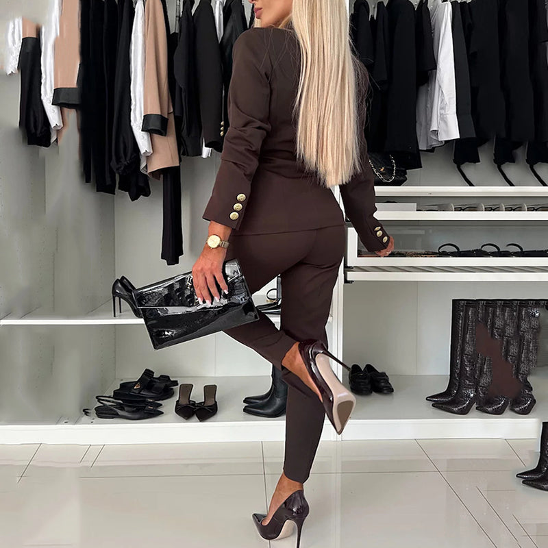 Conjunto Elegante Blazer y Pantalón Francisca™