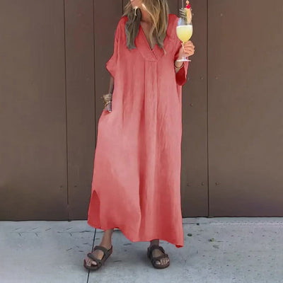 Antonia™ Vestido Casual V-Cuello