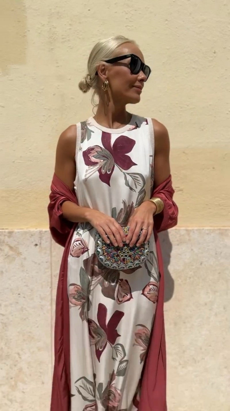 Vestido Largo con Estola Leonor™